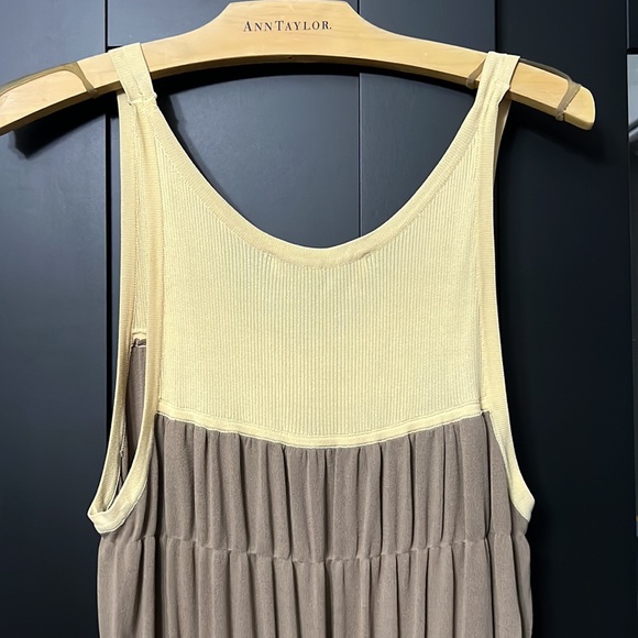 Zara yellow and tan maxi dress - Picture 6 of 6